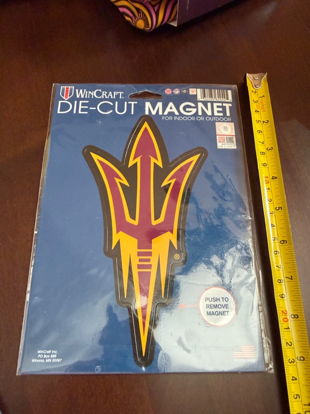 NEW Wincraft Arizona State University (ASU) Die-Cut Magnet - go Sun Devils! - Picture 9 of 11